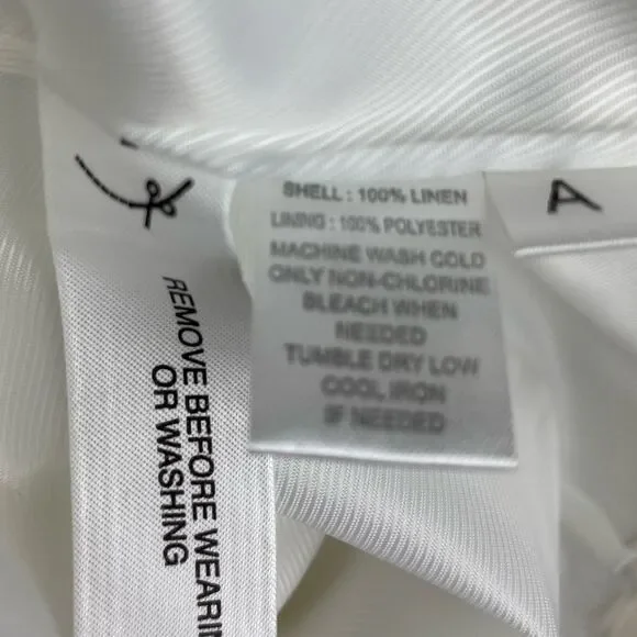 LOFT Linen Marisa Dress Pants Size 10 Petite EUC - Picture 6 of 6